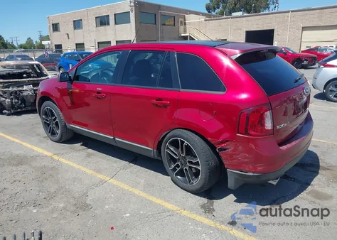 2013 Ford Edge Sel z USA, uszkodzony, nr VIN 2FMDK3JC1DBC46092